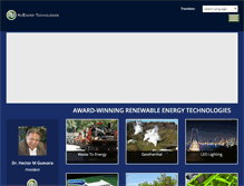 Tablet Screenshot of nuenergytech.com